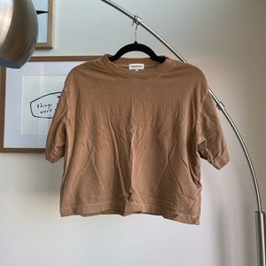 Richer Poorer relaxed crop tee